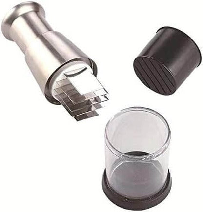 Handmatige roestvrijstalen voedselhakker voor gemakkelijke maaltijdvoorbereiding