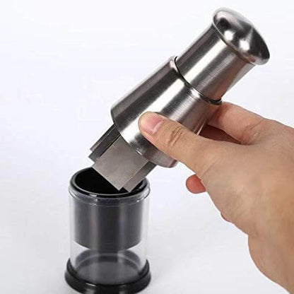 Handmatige roestvrijstalen voedselhakker voor gemakkelijke maaltijdvoorbereiding