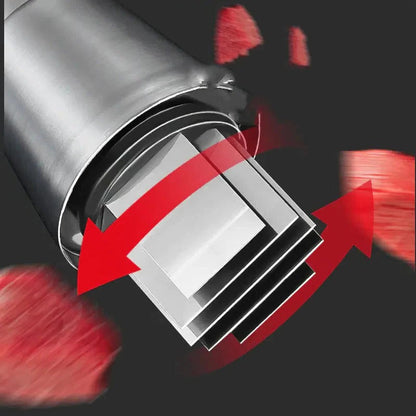 Handmatige roestvrijstalen voedselhakker voor gemakkelijke maaltijdvoorbereiding