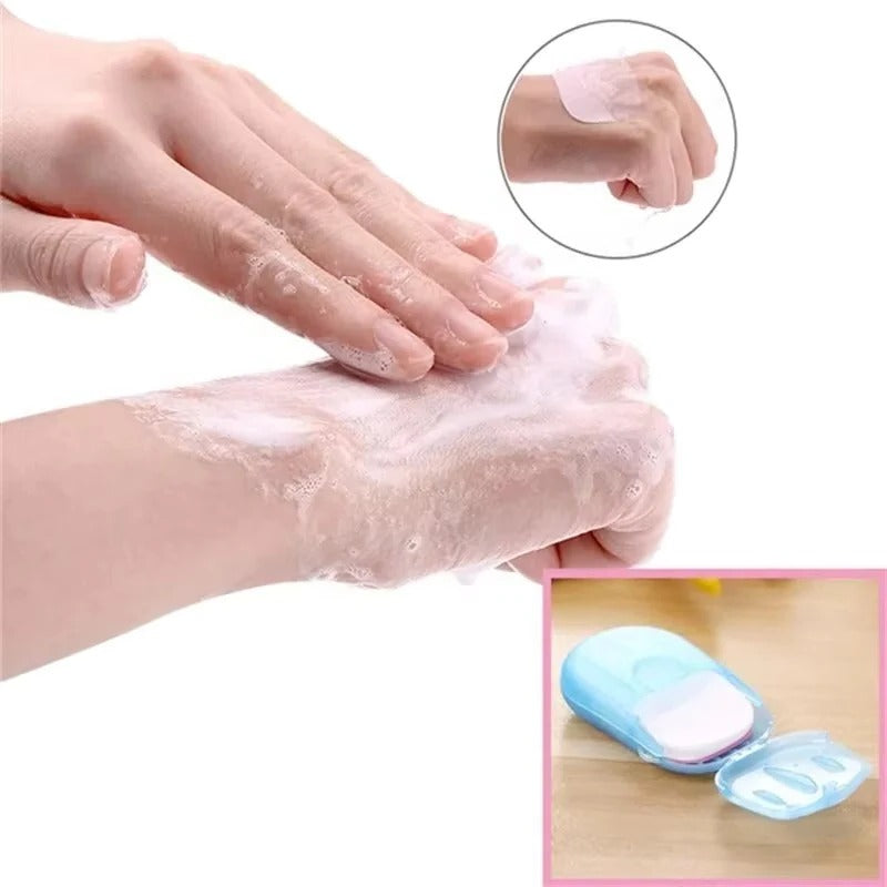 Zakzeep papier vellen voor reizen, wandelen & kamperen