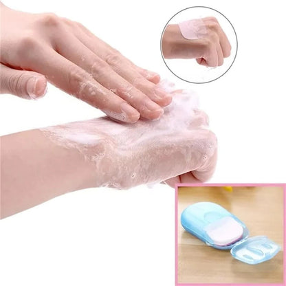 Zakzeep papier vellen voor reizen, wandelen & kamperen