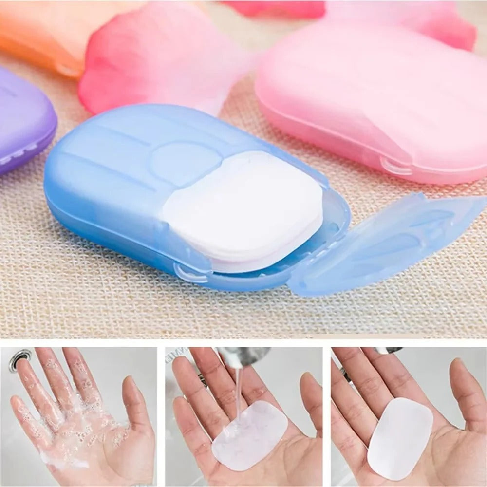 Zakzeep papier vellen voor reizen, wandelen & kamperen