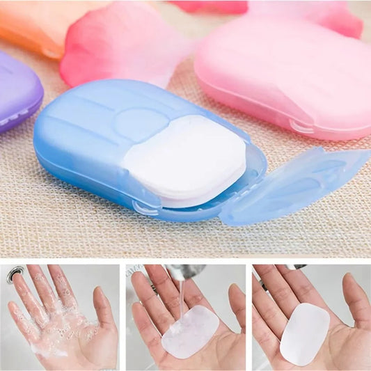 Zakzeep papier vellen voor reizen, wandelen & kamperen