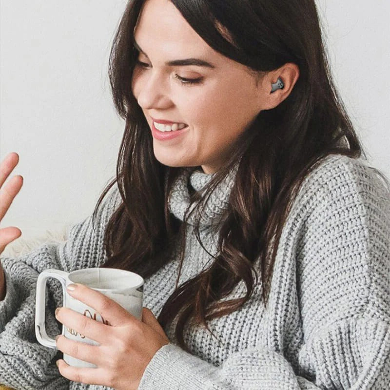 Mini In Ear Bluetooth Earphones Compact, Waterproof, and Sweat Resistant