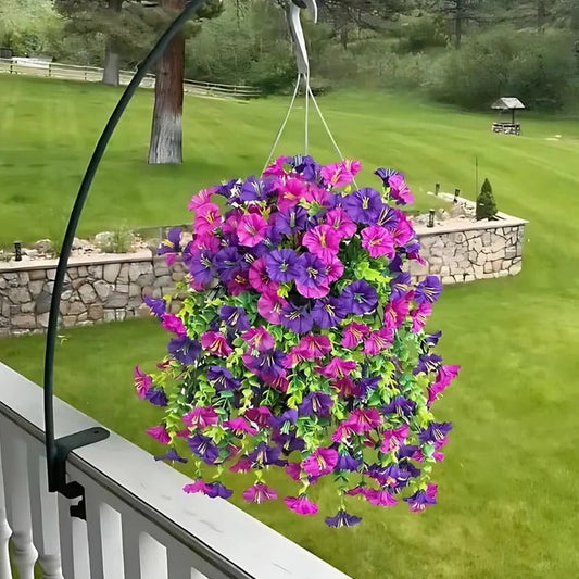 Artificial Morning Glory Hanging Vines for Outdoors