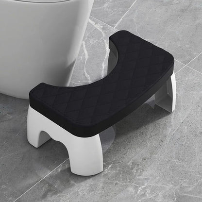 Non-Slip Bathroom Toilet Squat Stool for Comfort