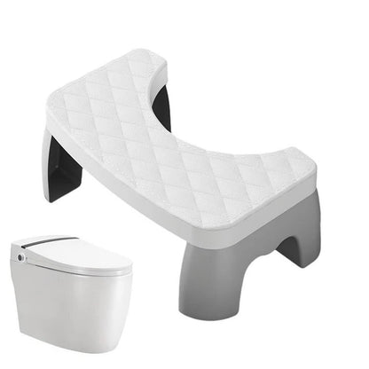 Non-Slip Bathroom Toilet Squat Stool for Comfort