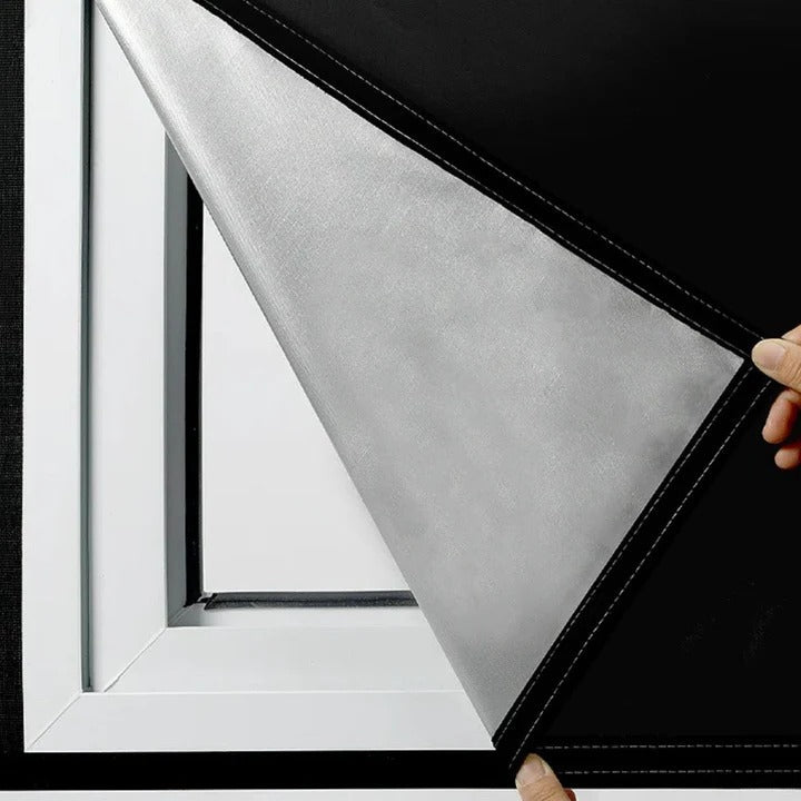 Sun Blocking Adhesive Window Shade for Privacy and Cooling