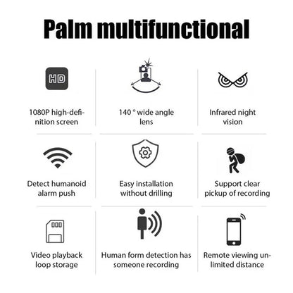 Mini WiFi Camera with Night Vision for Home Security