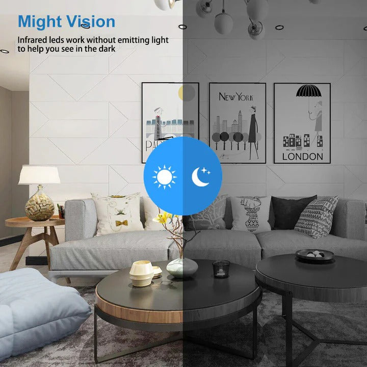 Mini WiFi Camera with Night Vision for Home Security