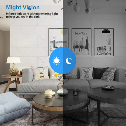 Mini WiFi Camera with Night Vision for Home Security