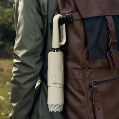 Stormproof Wind-Resistant Umbrella with Reflective Trim