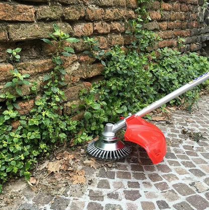 Heavy Duty Carbon Steel Weed Brush for Grass and Pavement