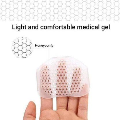 Zachte metatarsale kussentjes voor voorvoetondersteuning, set van 2