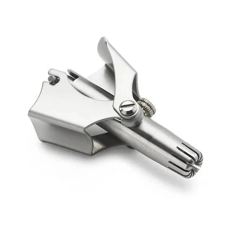 Präziser Nasenhaarschneider aus Edelstahl für sanfte Pflege