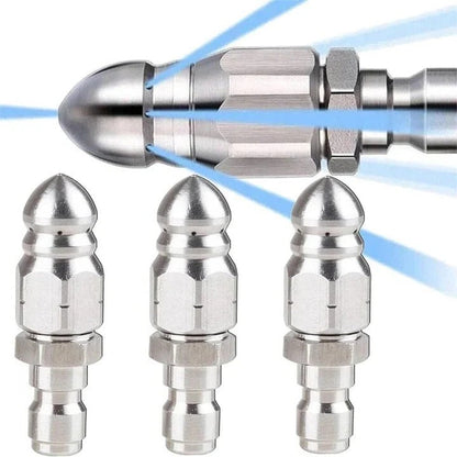 Hogedruk rioolspuitmondstuk voor hogedrukreinigers
