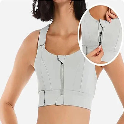 Dames sportbeha met hoge impact en verstelbare bandjes