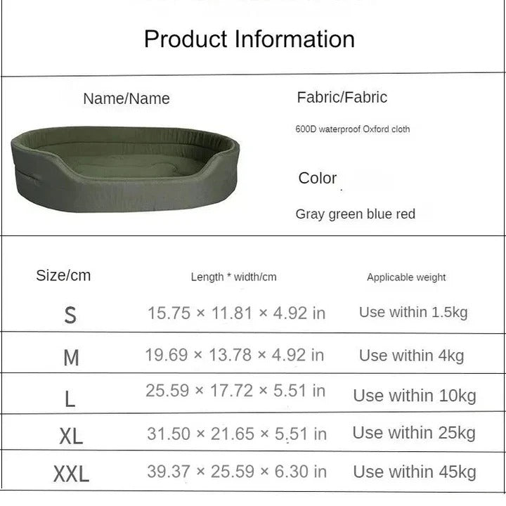 Sustainable Pet Bed Made from Eco Friendly Materials