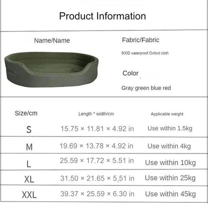 Sustainable Pet Bed Made from Eco Friendly Materials