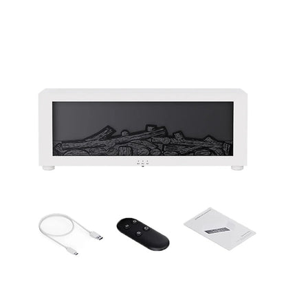 Air Humidifier and Air Purifier with Aromatherapy Flame Effect