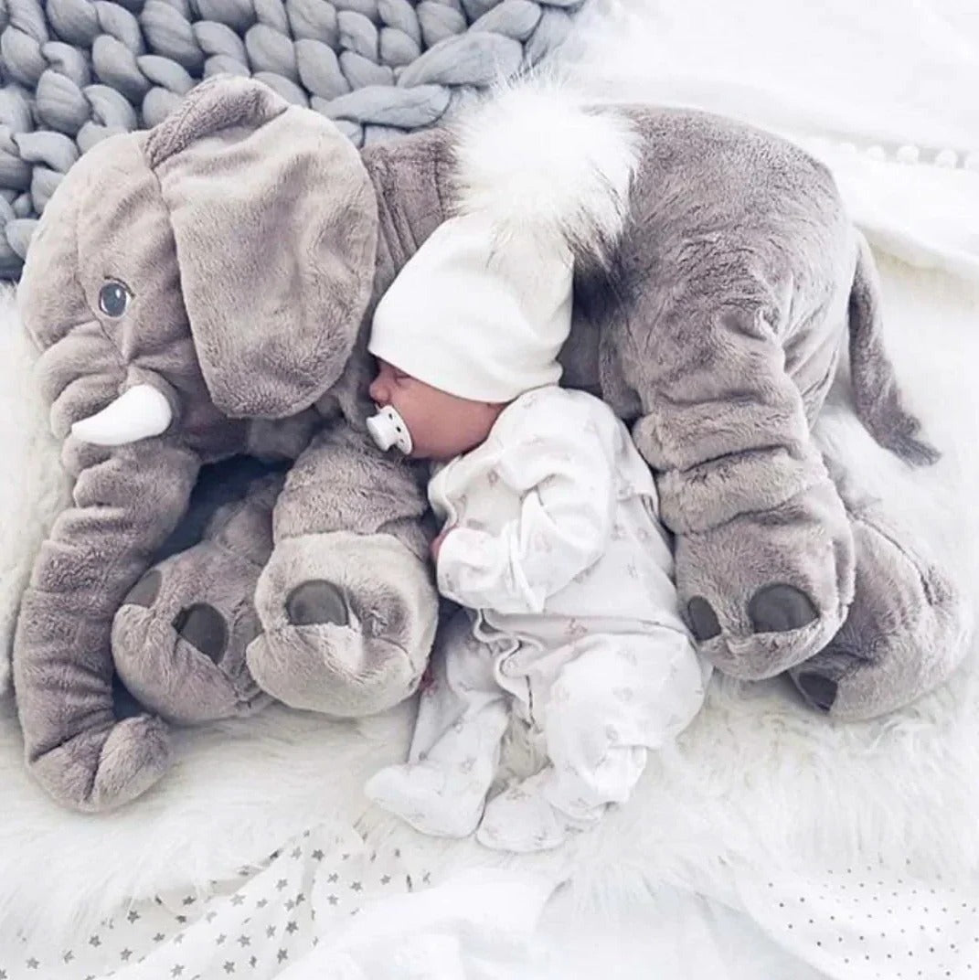 Baby Olifant Knuffelkussen