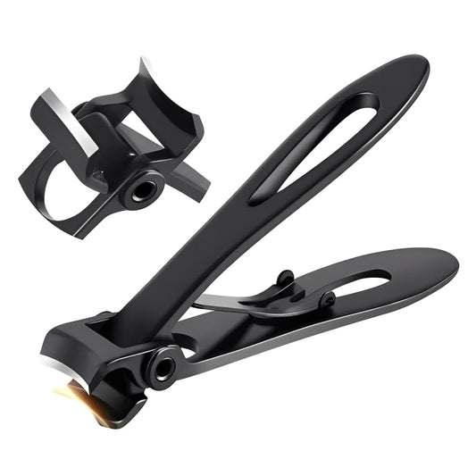 Ergonomic Stainless Steel Nail Clipper for Thick Nails