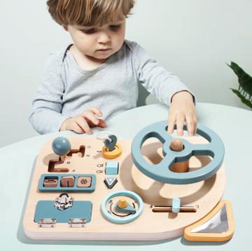 Montessori Kinder-Lenkrad – Spaßiges und lehrreiches Lenkrad-Abenteuer für Kinder zur Verbesserung ihrer Spielzeit