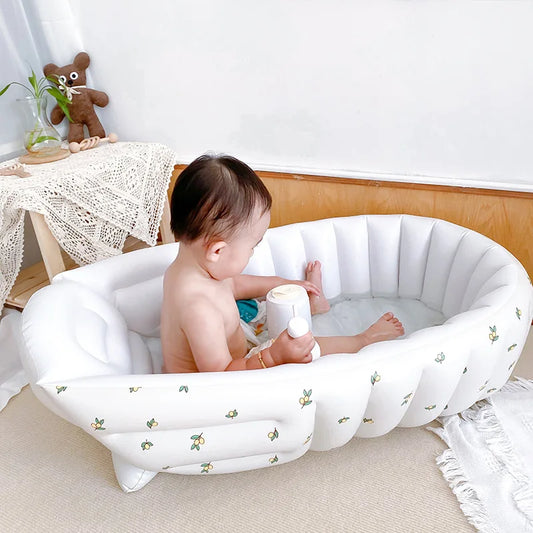 Oppustelig babybadekar – oppusteligt babybad til vandleg