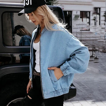 Trendy Zip Bomber Jacket