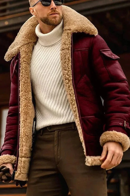 Heren Camel Stijl Jas
