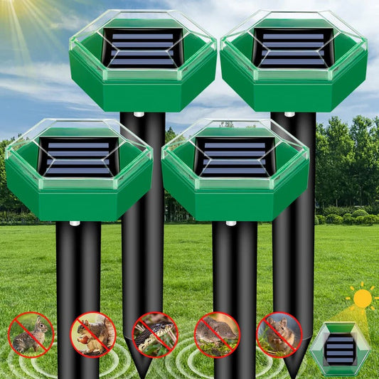 Ultrasonic Mole Repellent Pack of 4