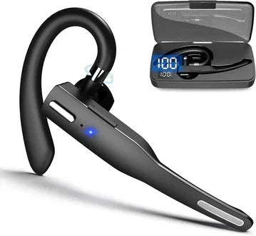 Bluetooth 5.1 Trucker Headset with Dual Mic Noise Cancelling