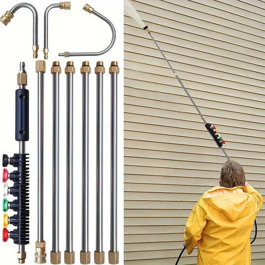 4000 PSI Uitschuifbare Hogedrukreinigingslans Set