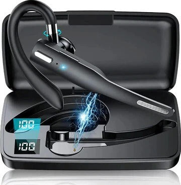 Bluetooth 5.1 Trucker Headset with Dual Mic Noise Cancelling