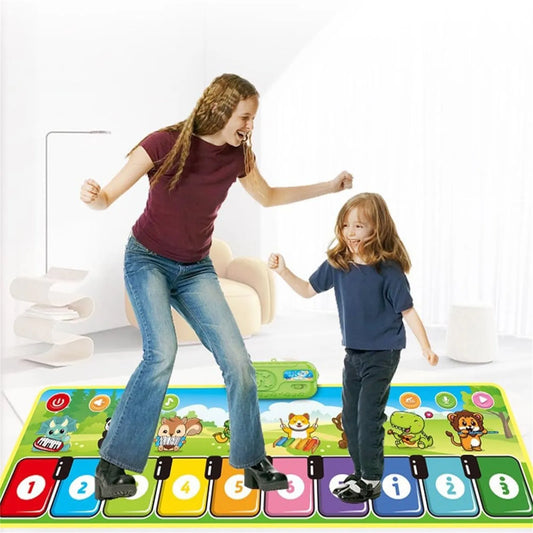 Interaktive Klaviermatte Musikalisches Spielzeug für Kinder - Berührungsempfindliches Spielkissen