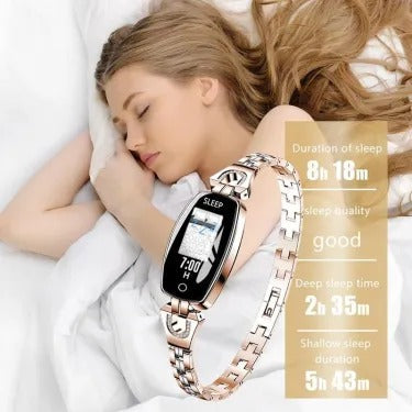 Slimme fitness tracker voor dames met hartslagmonitoring