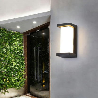 Modern LED Outdoor Light, Wall Mounted