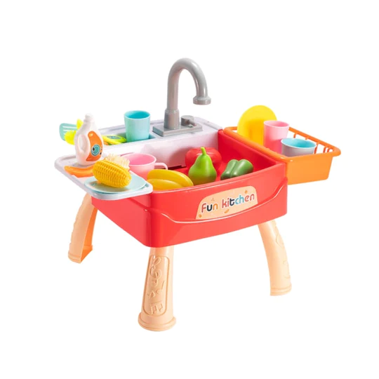Kinderstaande wasbak voor binnen/buiten gebruik