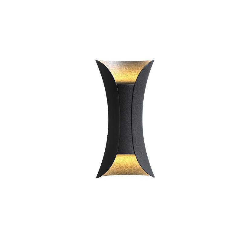 Gebogen LED Op- en Neer Verlichting Waterdicht Aangedreven Buiten LED Licht
