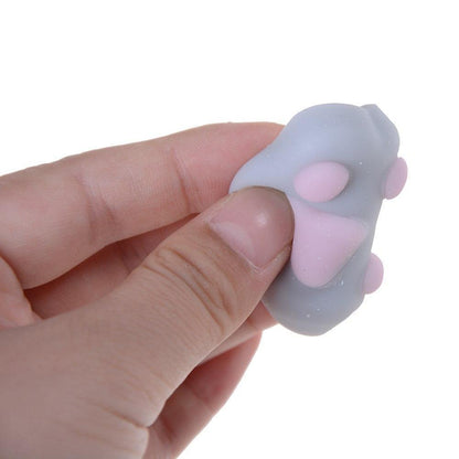Kawaii Kattenpoot Squishie Stressverlichter Speelgoed [3 Kleuren] #JU2222