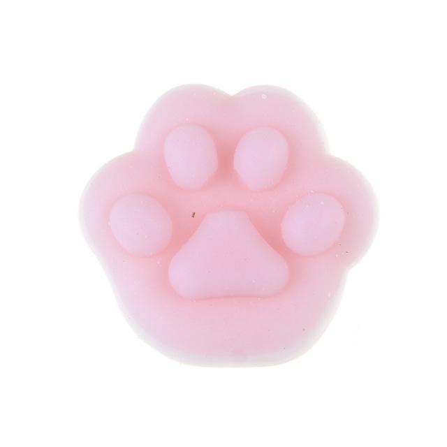 Kawaii Kattenpoot Squishie Stressverlichter Speelgoed [3 Kleuren] #JU2222