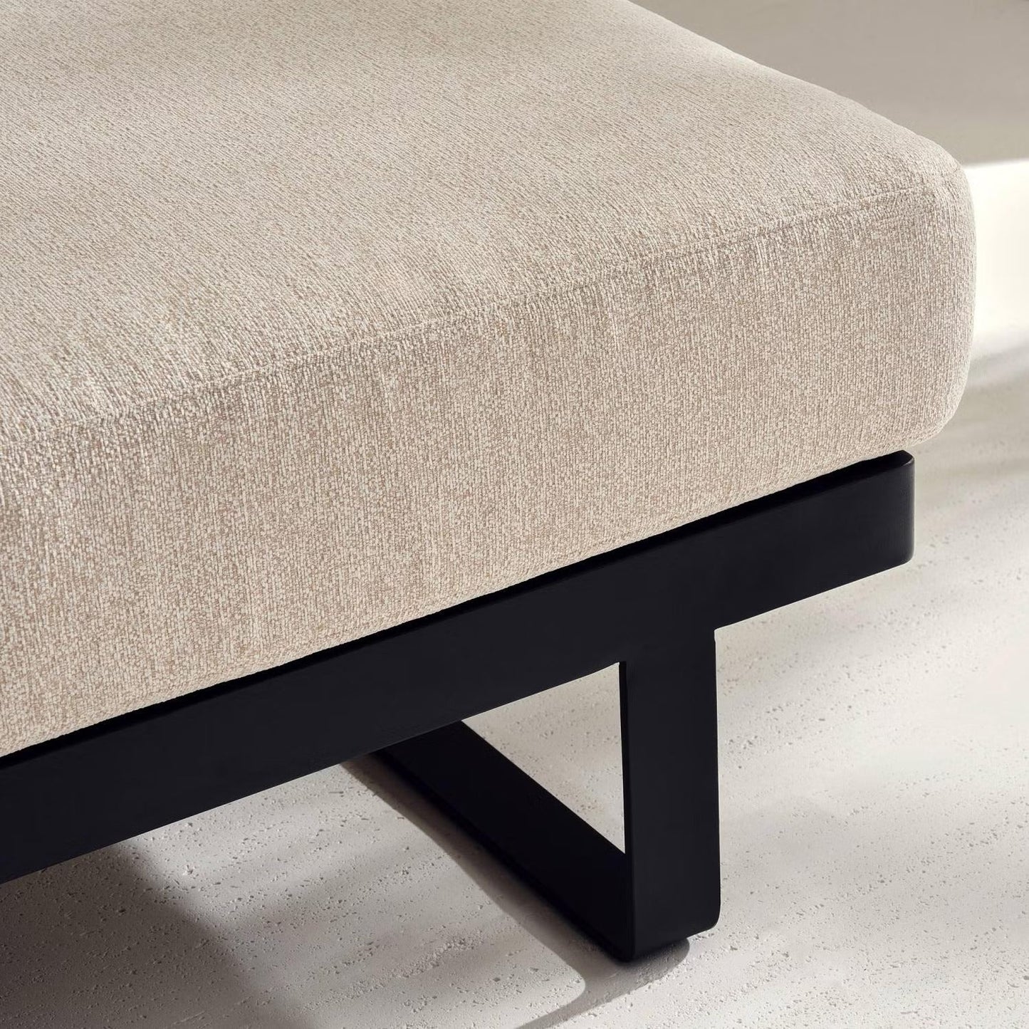 Solvara Luxe 8-Seater Outdoor Corner Sofa Set, Beige