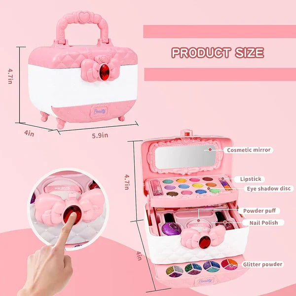 Children’s Make-Up Set – Non-Toxic & Washable Safe & Fun Play for Kiddies