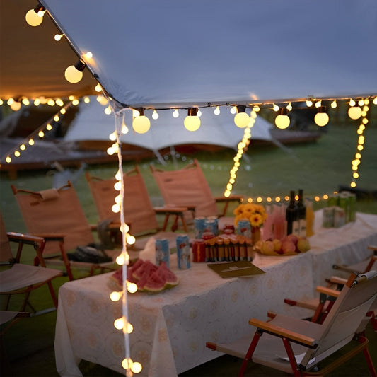 LED zonne- buiten tent luifel stringverlichting kamperen