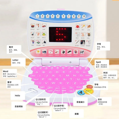 Interactive Learning Childs Laptop - Best Educational Gift for 3-6 Year Olds