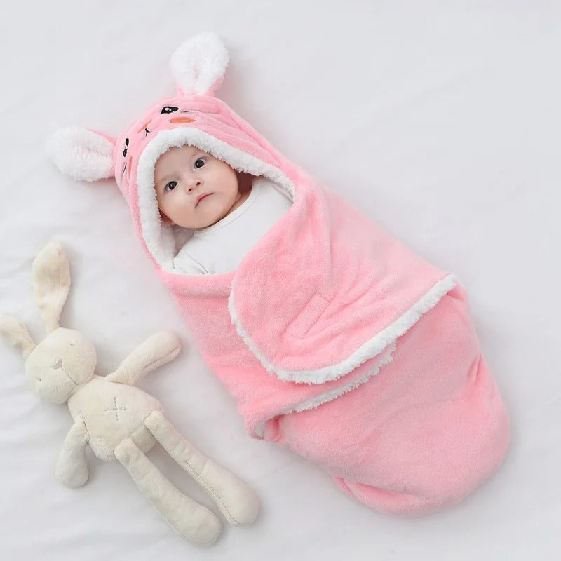 Ultra-Soft Baby Blanket Winter Wear - Cozy Plush Comfort for Newborns & Infants Perfect Gift for a Baby Shower