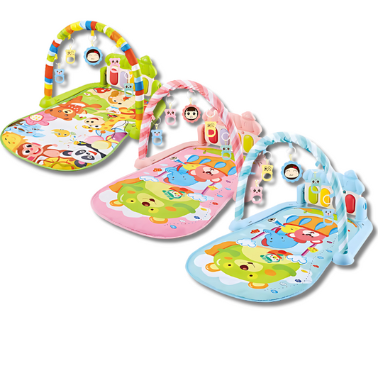 Muzikale Baby Speelmat - Interactieve Activiteitengym met Piano voor Baby's en Peuters