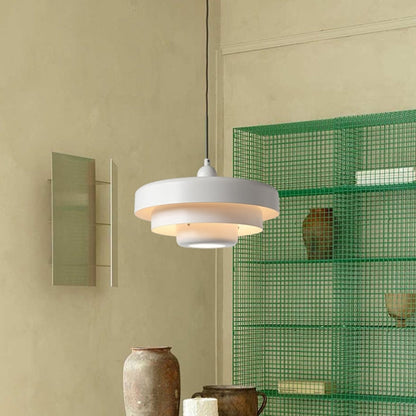 Middeleeuwse ijzeren retro enkele kop Bauhaus hanglamp