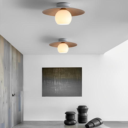 Minimalistische kom LED plafondlamp opbouwverlichting kroonluchter