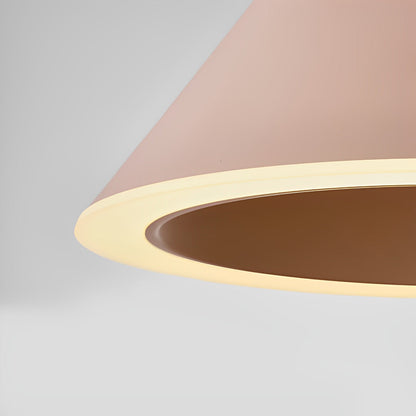 Minimalistische kegelvormige LED macaron kleur hanglamp eilandverlichting kroonluchter